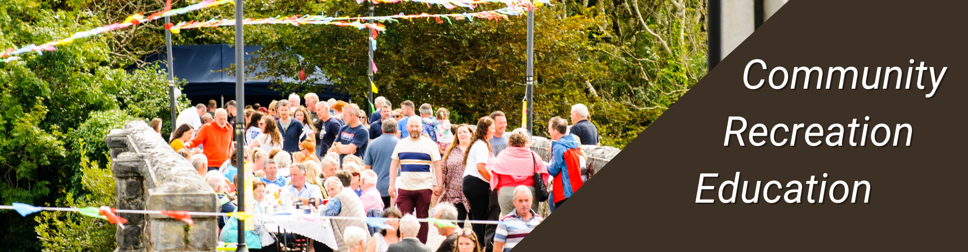 Burrishoole Community centre Gathering - people enjoying festival